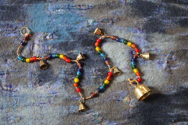 Bellenkoord chakra 7