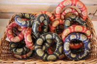 Klankschaalring Ø20 cm brokaat